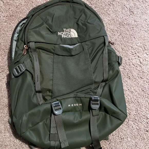 The North Face Recon Backpack - Dark Olive Green - Picture 1 of 8